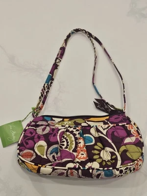 Cartera pequeña Vera Bradley PLUM CRAZY Frannie púrpura nueva con etiquetas Foto 1 de 4