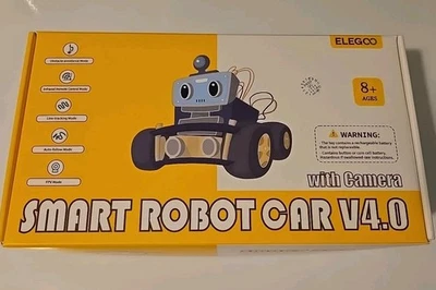 ELEGOO Smart Robot Car Kit V4.0 with Camera stem toy age 8+ - Image 1 of 4