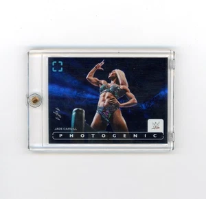 2024 Panini Photogenic WWE Jade Cargill Base #42 Platinum Parallel #d 1/1 - Picture 1 of 2