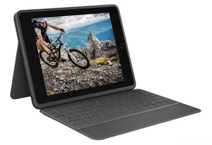 Logitech Rugged Folio - iPad (7ª, 8ª y 9ª generación) Teclado protector  - Imagen 1 de 2