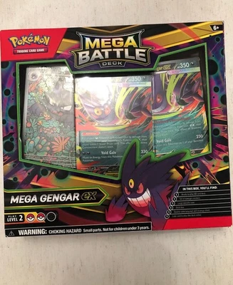 Pokemon TCG Mega Battle Deck Mega Gengar ex Factory Sealed Brand New - Image 1 of 2