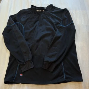 Freeze-Out Thermal Protection Black Pullover Outdoor Biker Size XL Neck Zip - Picture 1 of 11