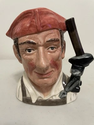 Royal Doulton Williamsburg Blacksmith Toby Mug D6571 Large - Image 1 of 3
