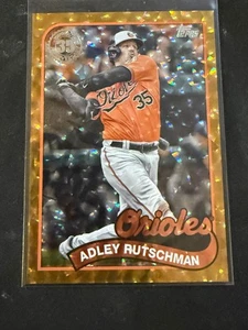 2024 Topps Series 1 1989 35th Anniversary Adley Rutschman  /50 #89B-19 Orioles - Picture 1 of 5