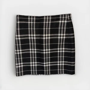 J. Crew Black and White Mini Skirt size 00 New With Tags - Picture 1 of 3