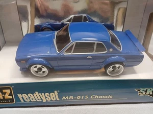 SKYNET Jun-chan Hakosuka Nissan Skyline GT-R KPGC10 Mini-Z RC Car Shakotan - Picture 1 of 8