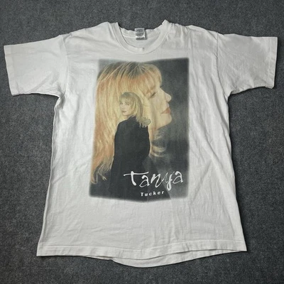 Camiseta De Colección 1996 Tanya Tucker Country Tour Para Hombre XL Banda de Concierto Años 90 Camiseta Foto 1 de 4