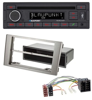 Blaupunkt MP3 USB CD Bluetooth AUX Autoradio für Iveco Daily (2006-2014) silber - Bild 1 von 4