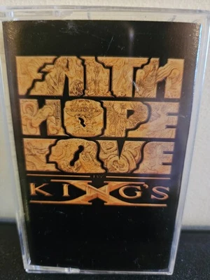 KING'S X Faith Hope Love 1990 CASSETTE TAPE HARD ROCK ALTERNATIVE METAL - Image 1 of 4