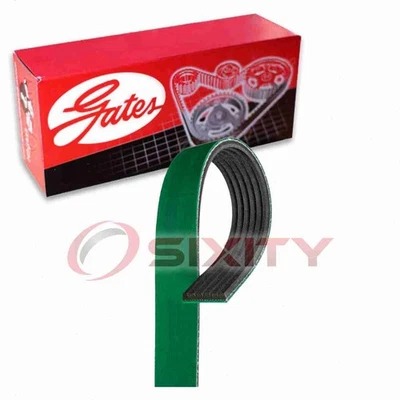 Gates FleetRunner Micro-V Serpentine Belt for 1993-1995 GMC G1500 5.0L 5.7L dr - Image 1 of 4