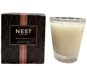 NEST New York klassische Duftkerze Rose Noir & Oud 8,1 Oz. Neu - Bild 1 von 3