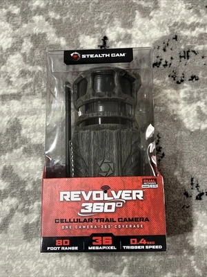 Stealth Cam Revolver 36MP 360 Degree Cellular Trail Camera Openbox - Image 1 of 4