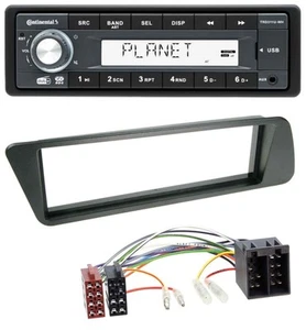 Continental MP3 AUX USB DAB 1DIN Autoradio für Peugeot 306 - Bild 1 von 9