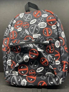 Deadpool Bubble Print Subliminated Backpack - Picture 1 of 4
