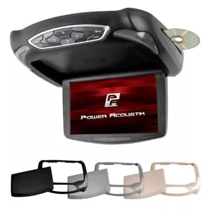 Power Acoustik PMD103X 10" LCD Overhead Flip Down DVD Player Android Mobile Link