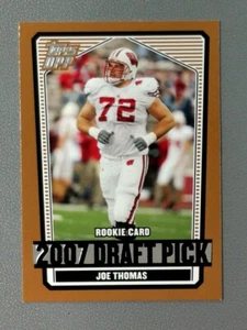 2007 Topps Draft Picks & Prospects #115 Joe Thomas Wisconsin Badgers Rookie - Foto 1 di 2