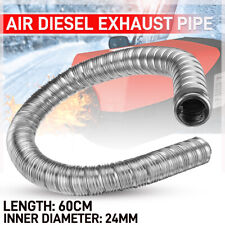 24MM Flexible Exhaust Pipe For Eberspacher Diesel Heater Stainless Steel 60CM