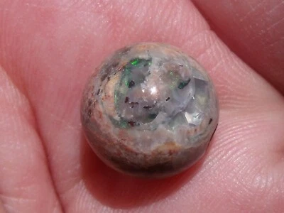 Cuenta de ópalo de fuego Cantera mexicana de 9,25 quilates Foto 1 de 4