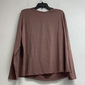 Xersion Anti Odor Open Back Long Sleeve Polyester Shirt Size XXL Color Rose - Picture 1 of 18