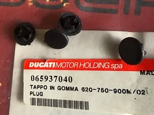 Ducati Monster,S2,S4 set of 4 handlebar plugs # 065937040 - Picture 1 of 1