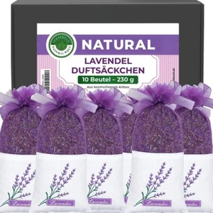 Natural Welt 10 Lavendelsäckchen mit 230 g getrockneten Lavendelblüten - Bild 1 von 11