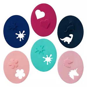 Mono Quick 0827x 2 teiliger Flicken, Applikation, Patch, Oval, Ausgestanzt - Bild 1 von 9