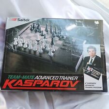 Talking Electronic Chess Computer Game 1998 Saitek Kasparov Tested READ