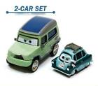 2-samochód Disney Pixar Cars Miles Axlerod & Professor Z 1:55 Odlewany ciśnieniowo model samochodu Luźny