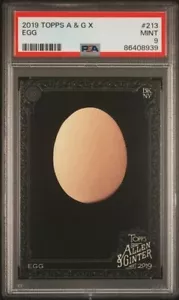 EGG 2018 TOPPS A&G X #213 PSA 9 MINT - Picture 1 of 2