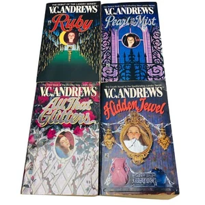 V.C. Andrews Landry Series Set Of 4 Vintage 90's Books (3) Keyhole - Picture 1 of 3