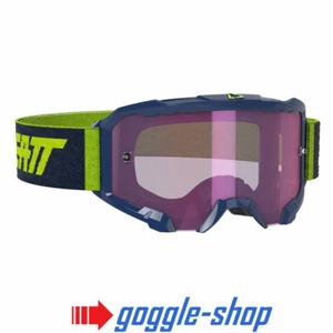 LEATT VELOCITY 4.5 MOTOCROSS MX GOGGLES - IRIZ INK / PURPLE LENS - Bild 1 von 1