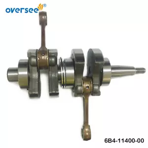 Cigüeñal 6B4-11400-00 ASI para 2 tiempos 9,9 HP 15 HP Yamaha fueraborda Parsun T15D - Imagen 1 de 4