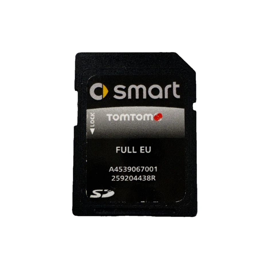 Genuine SMART Tomtom FULL EU A4539067001 259204438R sat nav sd card - Image 1 of 1