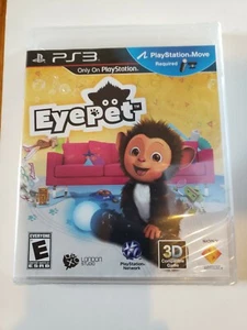 EyePet for PS3 PlayStation 3 Brand New Factory Sealed Kids Game -Move Game - Picture 1 of 3