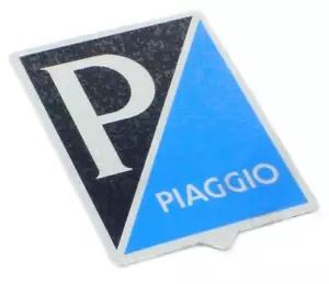 Vespa PX PE T5 Rallye Super Sprint VBB Hupendeckel Emblem Piaggio Schild blau klebend - Bild 1 von 1
