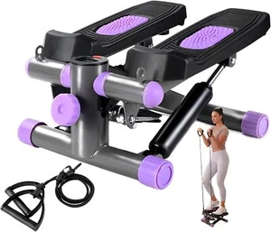 Mini Stepper for Home Exercise, Quiet with Resistance Bands, Buttocks & Shaping - Picture 1 of 7