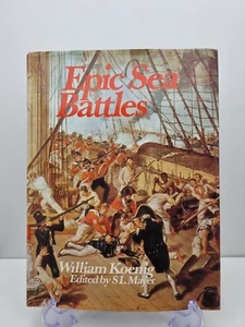 Epic Sea Battles By William Koenig (Hardback 1975) - Picture 1 of 4