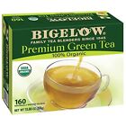 Bigelow Premium Organic Green Tea & Infusion (160 ct.) Free Shipping  USA
