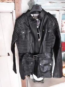 Beautiful Ladies Barbour Real Leather Jacket Size 14 - Picture 1 of 6