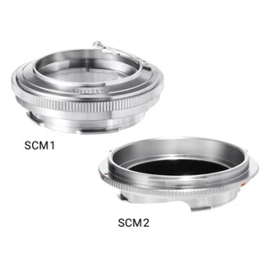 SHOTEN SCM adapter set-Contax C/Nikon S mount lens (inner/outer claw) to Leica M - Picture 1 of 10