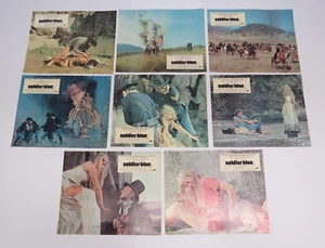SOLDAT BLAU - Candice Bergen Peter Strauss 8x UK Lobby Karten 1970 - Bild 1 von 9