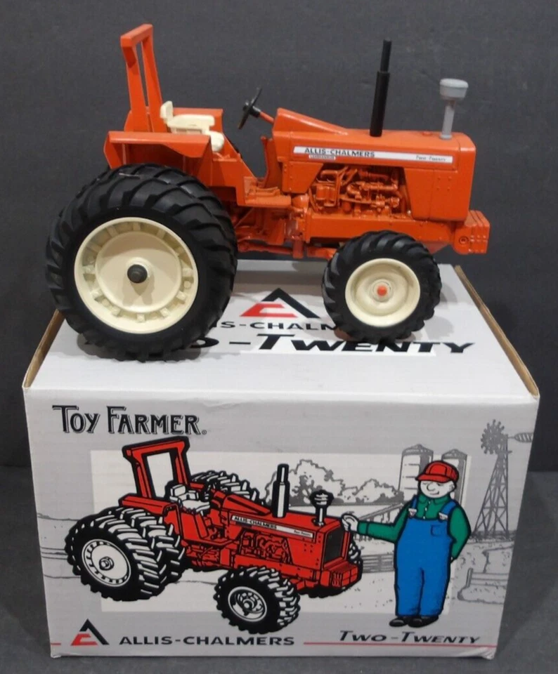 Ertl Allis Chalmers Two-Twenty Tractor Duals 95 Toy Farmer Toy Show 1/16 #2623PA - Imagem 1 de 4