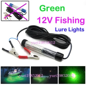 12 V grüne LED Nacht Tintenfisch Angeln Köder Köder Licht Unterwasser Tauchlicht - Bild 1 von 9