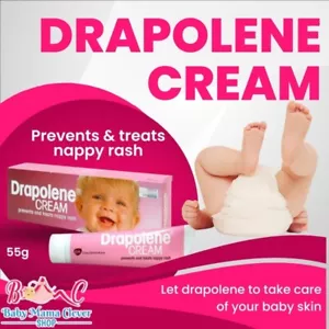 DRAPOLENE CREAM 55g prevents treats nappy rash for baby relief minor burn DHL - Picture 1 of 4
