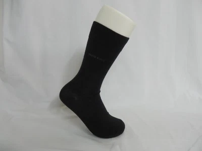 New 3 Pairs HUGO BOSS Black Color Classic Dress Socks US size 7-9 (UK size 7-8) - Image 1 of 4