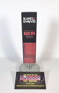 Kings & Convicts Brewing Company K&C IPA Beer Tap Handle 7” Tall - New In Bag!