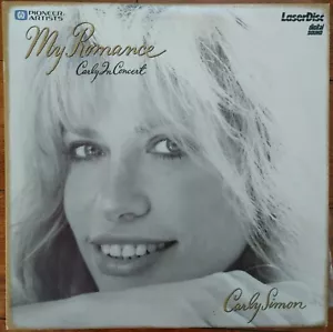 CARLY SIMON Laserdisc My Romance Harry Connick Jr. Live Concert LD - Picture 1 of 3