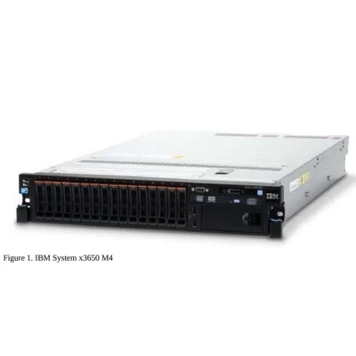 IBM X3650M4 2U rackmount 2620V2 32G 2011-pin two-socket X79 used server host - Image 1 of 2