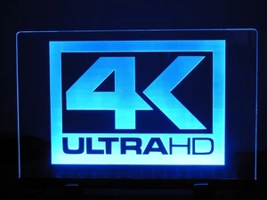 4K ULTRA ETCHED LED ACRLYIC SIGN - Picture 1 of 8