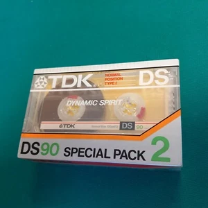 TDK DS 90 2 PACK KASETA MAGNETOFONOWA - Zdjęcie 1 z 4